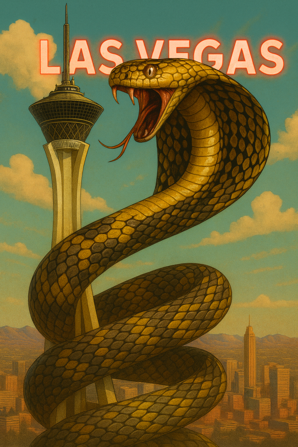 Las Vegas Serpent – King Cobra at Stratosphere”
